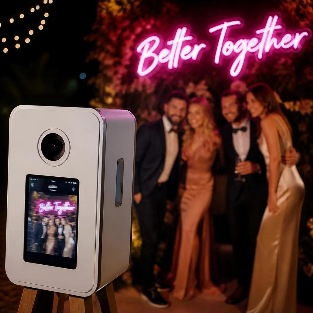 Wedding photo booth